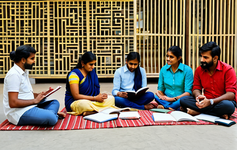 TESOL 강사가 직면하는 도전 과제 - **

"A young man sitting at a desk, studying a Hindi language textbook. He is wearing a kurta. The b...